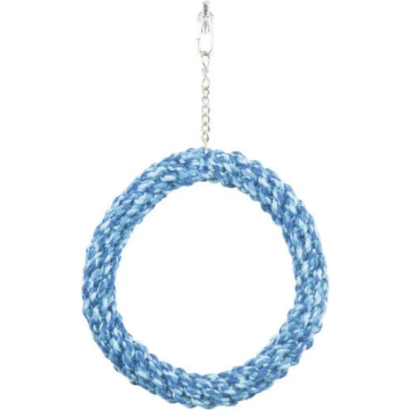 Anneau En Corde Bleu 19cm 3 Anneau En Corde Bleu 19cm