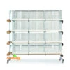 Batterie D'élevage 12 Cages - 60x31x35cm -Nest Vriend Verkoopwinkel batterie d elevage 12 cages 60x31x35cm