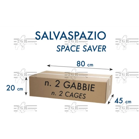 Cage D'élevage Pliable "CORTINA" 120x40x40 Cm 6 Cage D'élevage Pliable "CORTINA" 120x40x40 Cm - Afbeelding 4