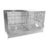 Cage Domus-Molinari 50cm Chromée 2 Cage Domus-Molinari 50cm Chromée -Nest Vriend Verkoopwinkel cage domus molinari 55cm chromee