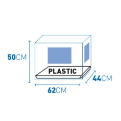 Duvo Cage En Fer Pliable 2 Portes Tirroir Plastic Noir - S - 62x44x50cm -Nest Vriend Verkoopwinkel cage en fer pliable 2 portes tirroir plastic noir s 62x44x50cm 2