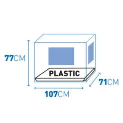 Duvo Cage En Fer Pliable 2 Portes Tirroir Plastic Noir - XL - 107x71x77cm -Nest Vriend Verkoopwinkel cage en fer pliable 2 portes tirroir plastic noir xl 107x71x77cm 2