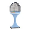 Cage Oiseaux "Aurora" Bleue Avec Support Sur Roulettes - 51x35x129cm -Nest Vriend Verkoopwinkel cage oiseaux aurora bleue avec support sur roulettes 51x35x129cm