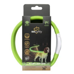 Duvo Collier Lumineux Extra Large En Silicon Vert - 45x2,5x1cm -Nest Vriend Verkoopwinkel collier lumineux extra large en silicon vert 45x25x1cm 1
