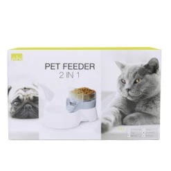 Duvo Distributeur Pet Feeder 2in1 Bleu -1200ml - 28x19x17cm 8 Duvo Distributeur Pet Feeder 2in1 Bleu -1200ml - 28x19x17cm -Nest Vriend Verkoopwinkel distributeur pet feeder 2in1 bleu 1200ml 28x19x17cm 1