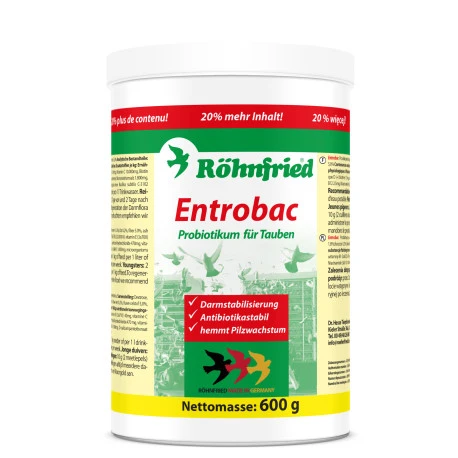 Entrobac 600gr - Flore Intestinale - Pre Et Probiotiques 4 Entrobac 600gr - Flore Intestinale - Pre Et Probiotiques - Afbeelding 2