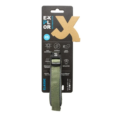 Explor Fit Comfy Collier Classic Vert XS - 30-33cm 4 Explor Fit Comfy Collier Classic Vert XS - 30-33cm - Afbeelding 2