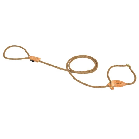 Explor Forest Laisse De Dressage Nylon Taupe - 170cm/8mm 3 Explor Forest Laisse De Dressage Nylon Taupe - 170cm/8mm