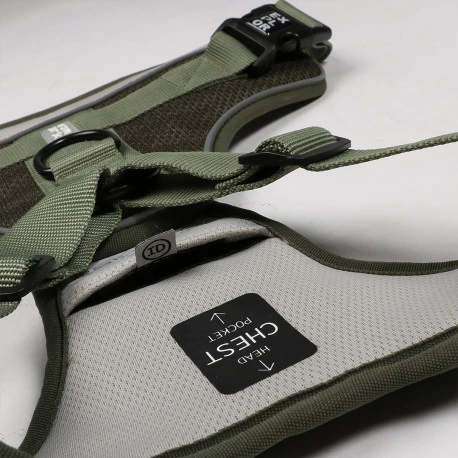 Explor Harnais Classic Vert XS - 20-40cm - 37-45cm 7 Explor Harnais Classic Vert XS - 20-40cm - 37-45cm - Afbeelding 5