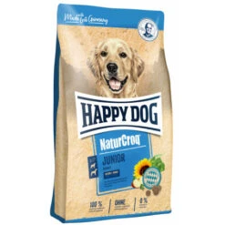 Happy Dog NaturCroq Junior Pour Jeunes Chiens 4kg