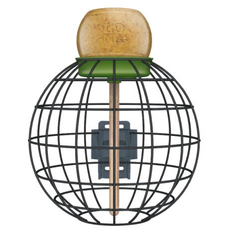 Mangeoire Lona "Voerkooi V2" - Vert - 20x20cm 3 Mangeoire Lona "Voerkooi V2" - Vert - 20x20cm