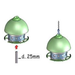 Mangeoire "Space Garden" -Nest Vriend Verkoopwinkel mangeoire verte pour jardin 1