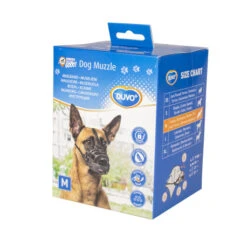 Duvo Muselière Caoutchouc Noir/rouge Medium -Nest Vriend Verkoopwinkel museliere caoutchouc noirrouge medium 1 1