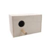 Nichoir Horizontal Pour Agapornis - 16 X 25 X 15 Cm -Nest Vriend Verkoopwinkel nichoir horizontal pour inseparable 16x25x16 cm