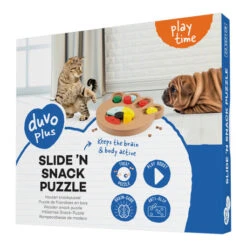 Duvo Slide `n Snack Puzzle - Patte Multicolore 23,5x21x2,5cm -Nest Vriend Verkoopwinkel slide n snack puzzle patte multicolore 235x21x25cm 1