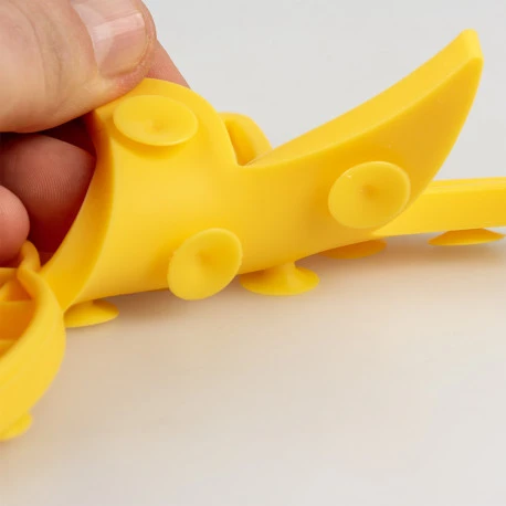 Duvo Tapis à Lécher Ananas Jaune - 30x16cm 5 Duvo Tapis à Lécher Ananas Jaune - 30x16cm - Afbeelding 3